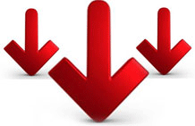 down arrow