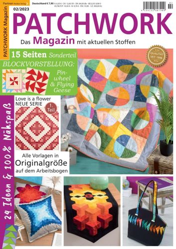 Cover: Patchwork Magazin No 02 2023