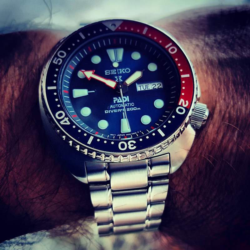 Seiko Prospex SRPA21 'Turtle' PADI Cal. 4R36 Auto 200M (2)