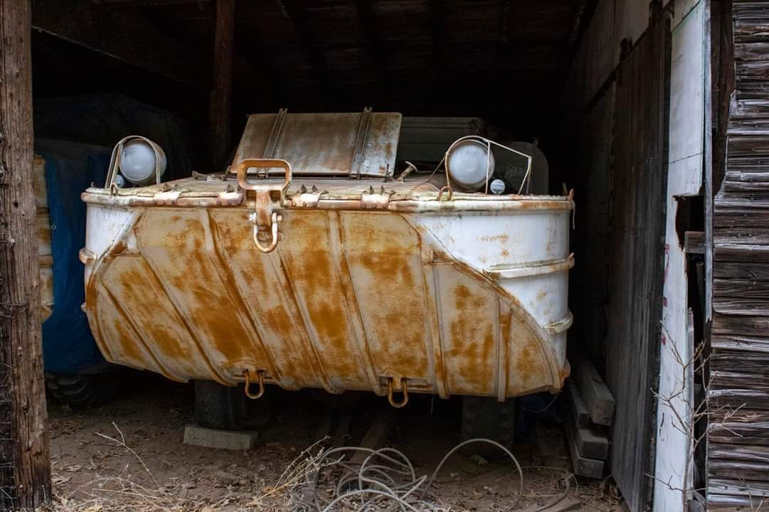 Dukw abandonnes au Danemark Tro