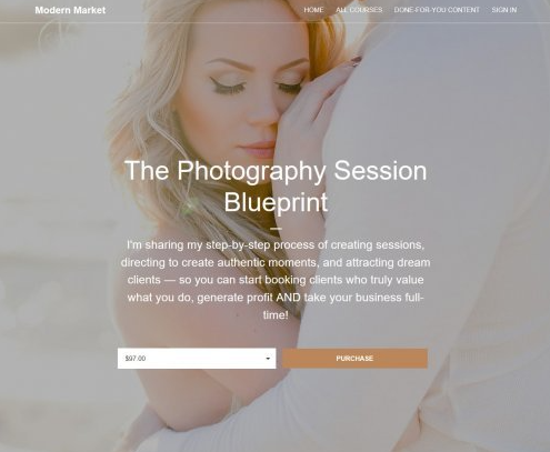 Modern Market – The Photography Session Blueprint