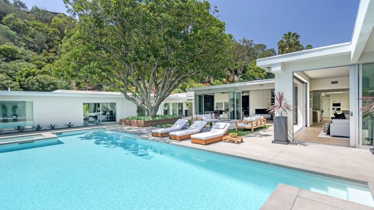Her house in Beverly hills