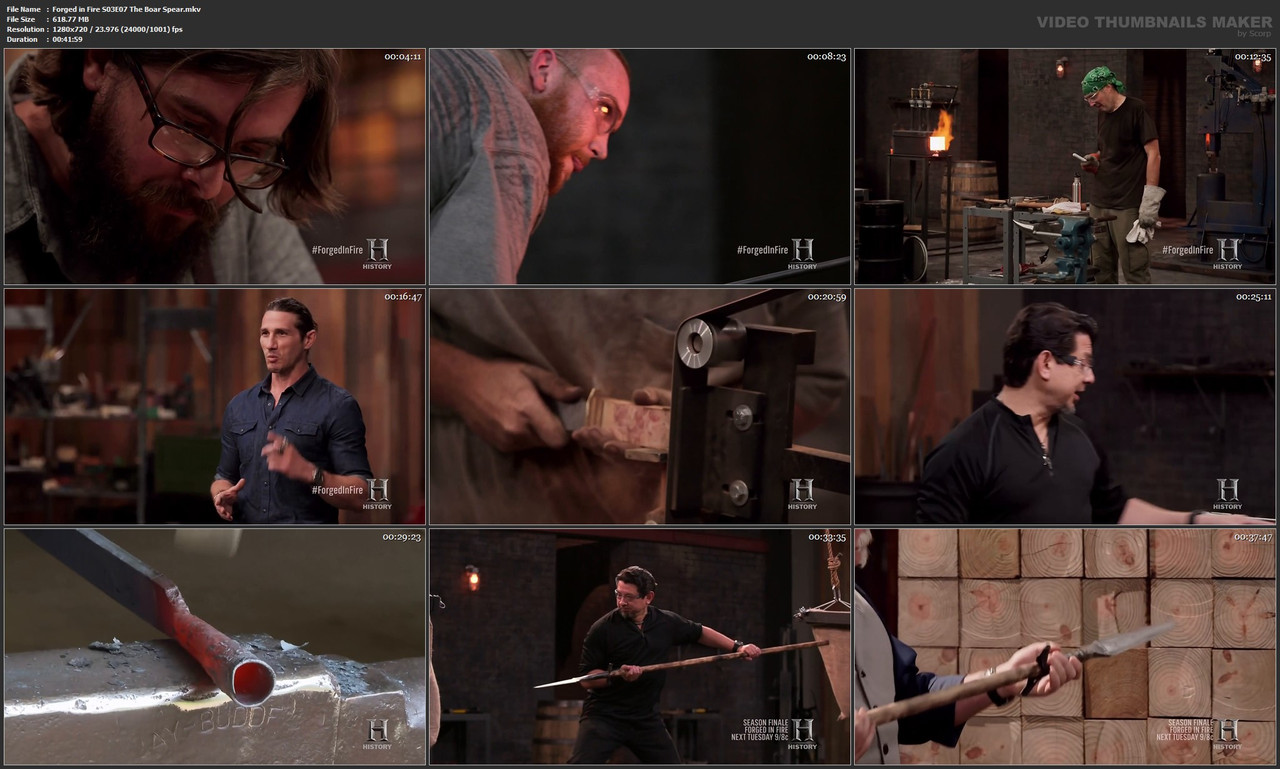 Forged in Fire S03E07 The Boar Spear.mkv