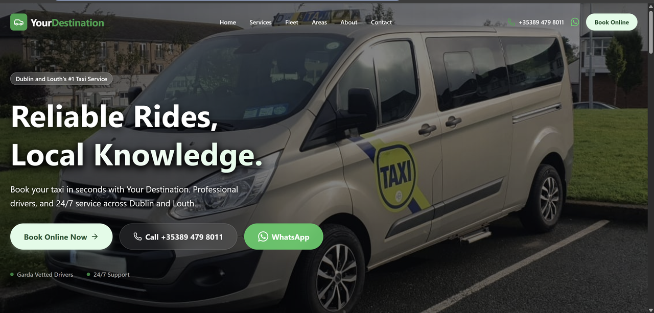 YourDestination.ie: A Precision Transportation & Fleet Management Ecosystem
