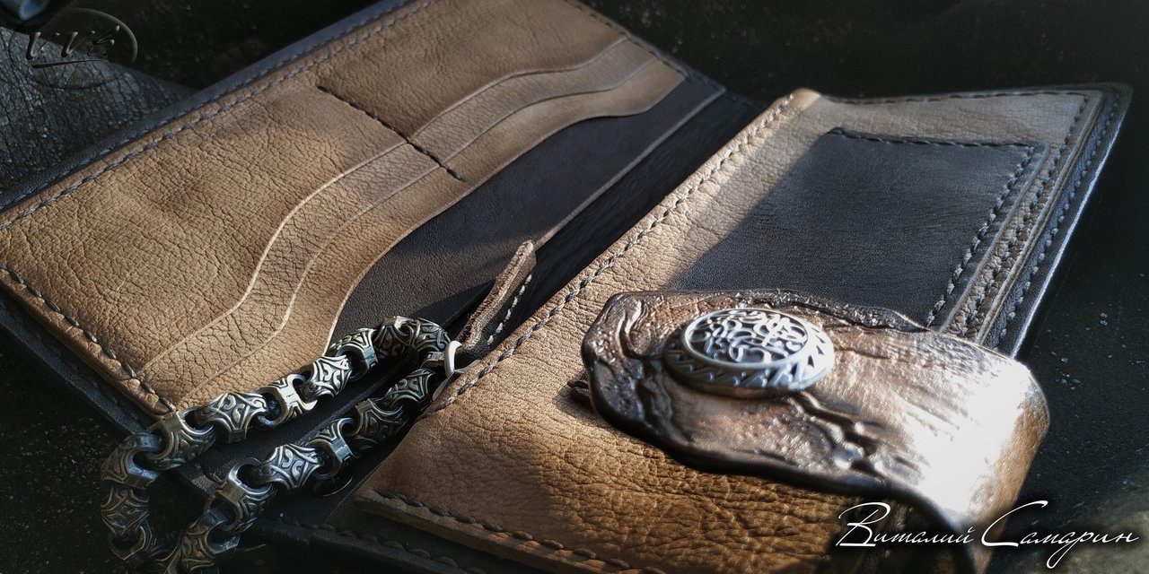 кошелек мото ХД цепь6