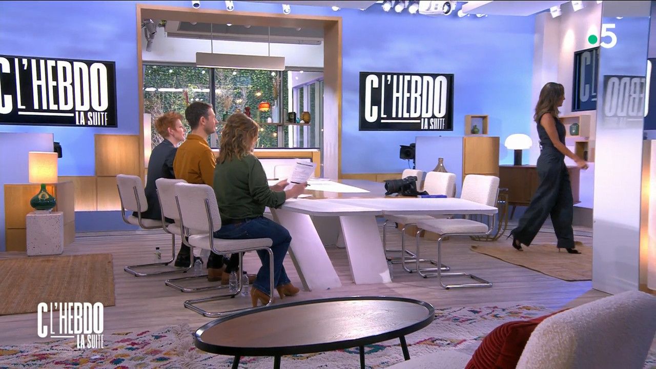 C l'hebdo la suite - Saison 8 - Invités Mathieu Kassovitz, Ludovine Sagnier, Ni..._France 5_2024_03_
