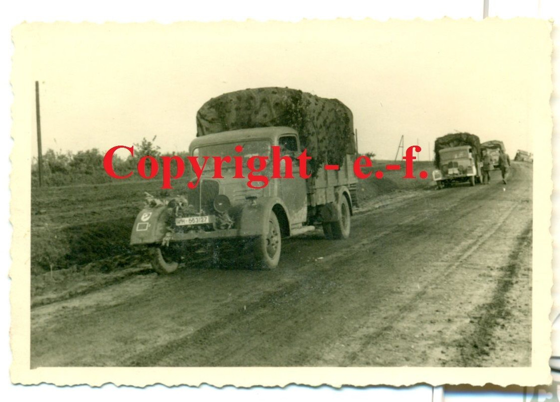 FOTO - 97.JÄGER-DIV.  204.Jäger.Regt. - Fahrzeug