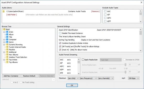Illustrate dBpoweramp Asset UPnP Premium 7.4