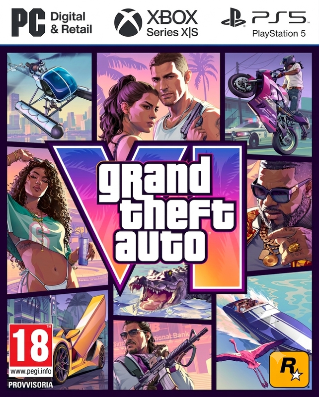 GTA 6 PC Xbox PS5 cover
