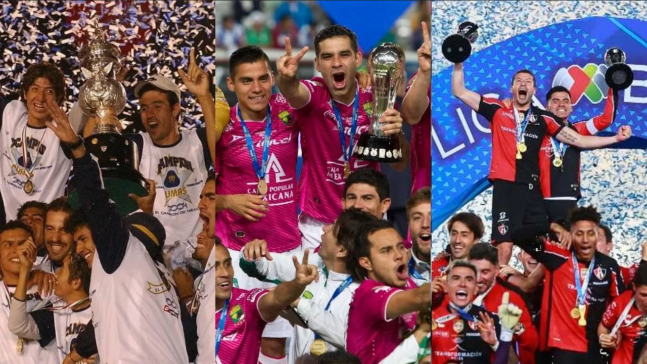 ¿Qué equipos han logrado del Bicampeonato de la Liga MX? Van 3 clubes
