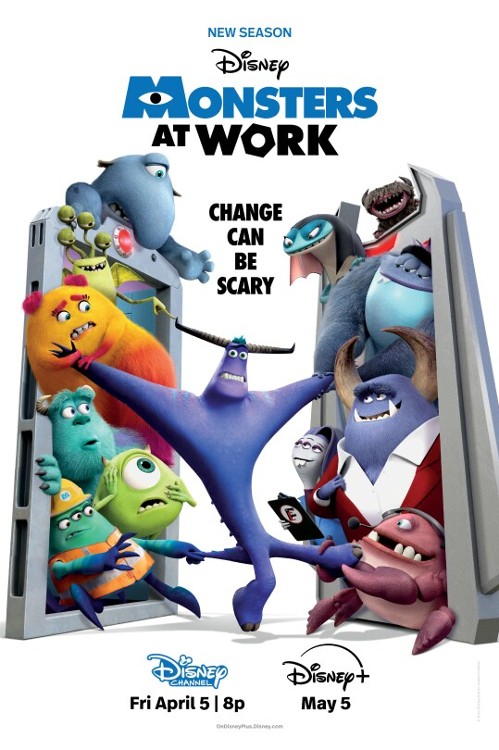 Potworna Robota / Monsters at Work (2021-2024) (Sezon 1-2) PLDUB.1 080p.DSNP.WEB-DL.DD2.0.H264-Ralf / Dubbing PL