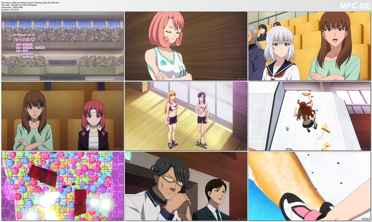 HR Iwa Kakeru Sport Climbing Girls S01E06 Web 1080p HEVC E OPUS Multi HR DR