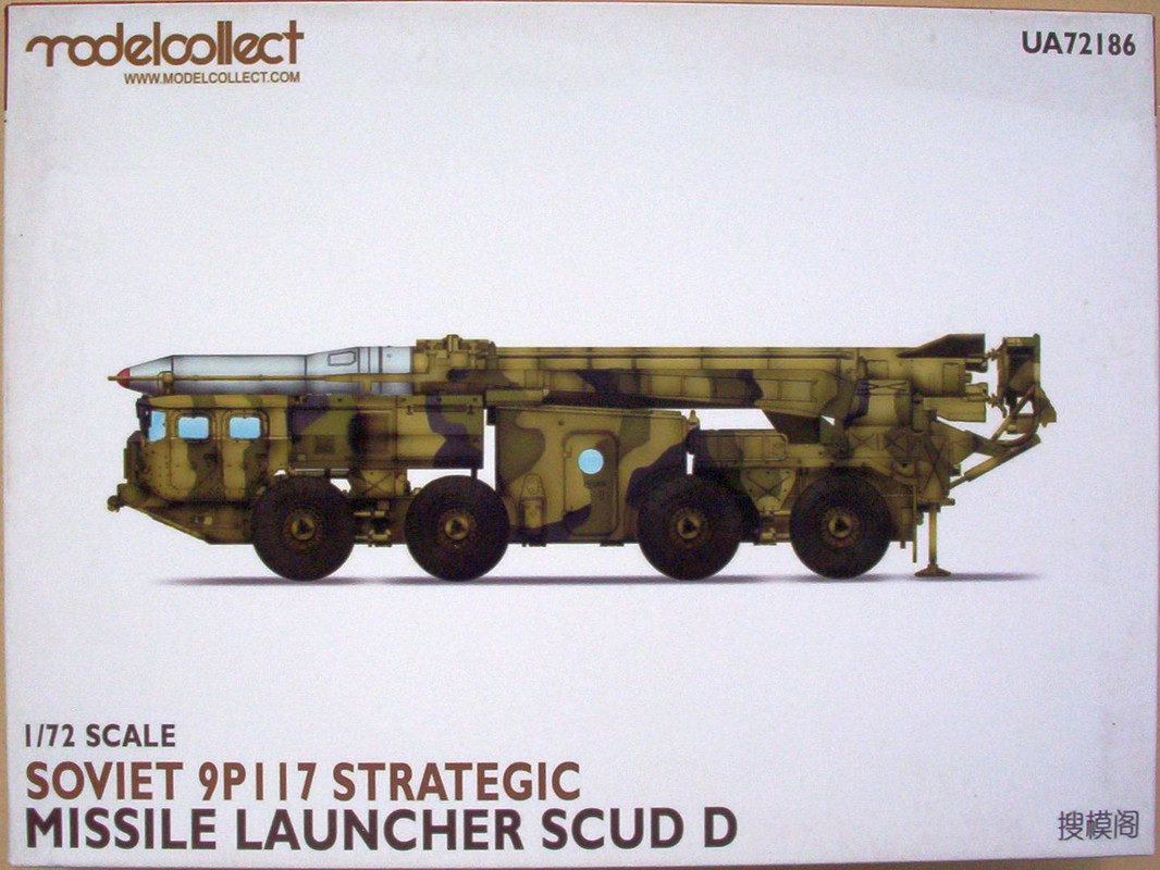 Modelcollect 72 UA72186 Soviet 9P117 Strategic Missile Launcher Scud D