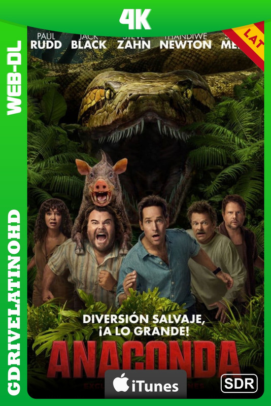 Anaconda (2025) IT WEB-DL 4K SDR Latino-Inglés-Castellano