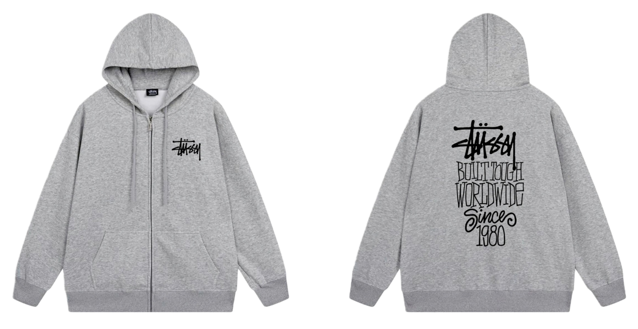 Stussy Zipper Hoodie
