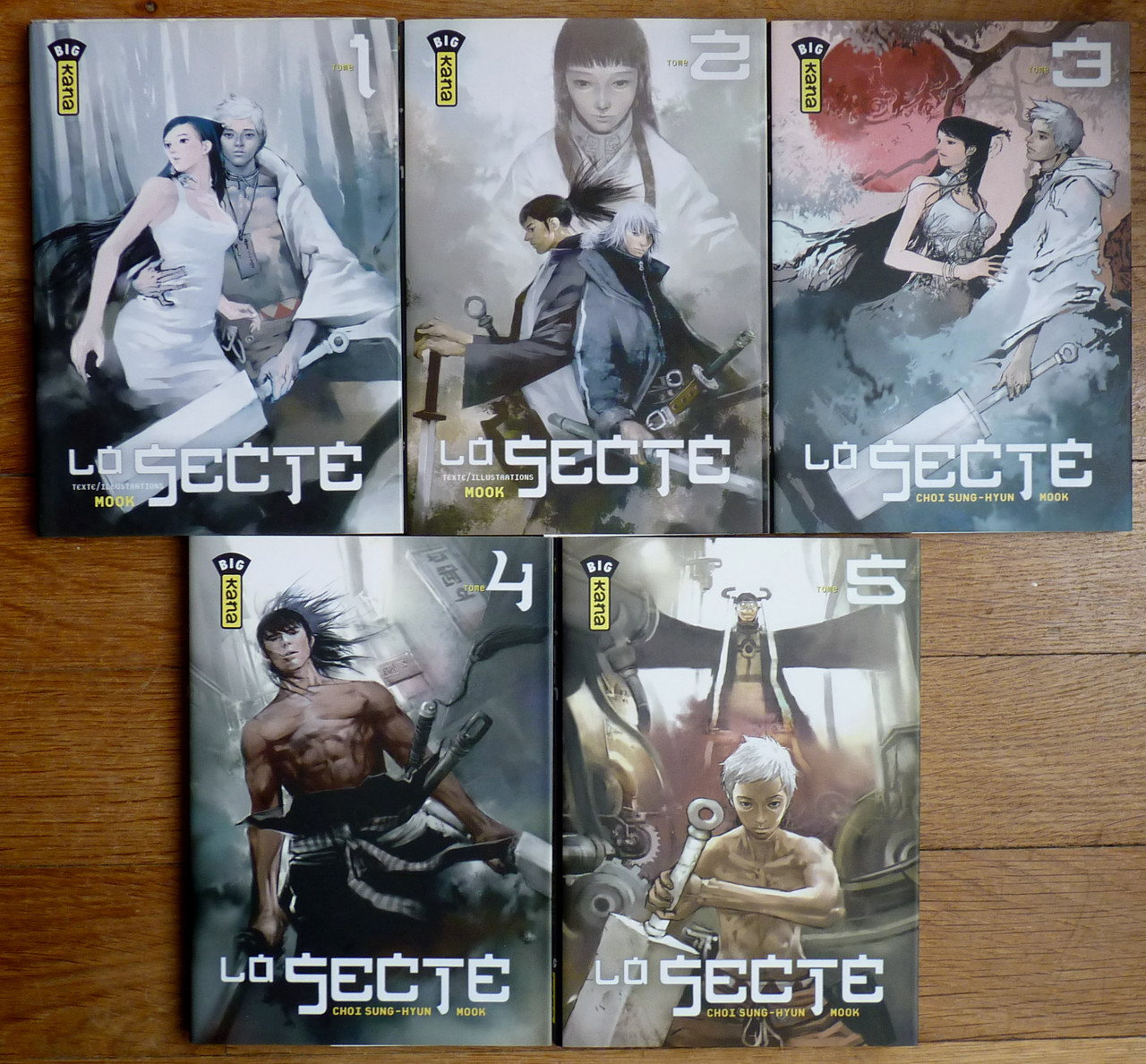 MANGA LA SECTE SERIE COMPLETE T1 à T5 1