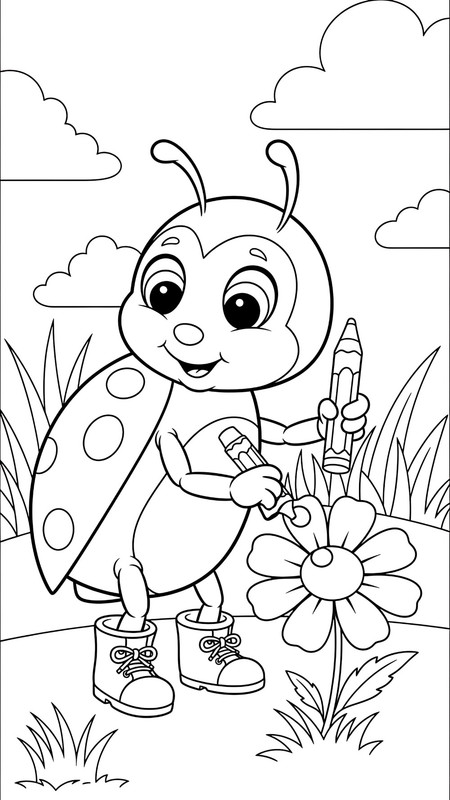 Coloring page (979)