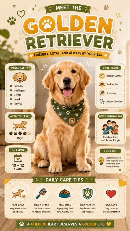 Pet Character Infographic Generator