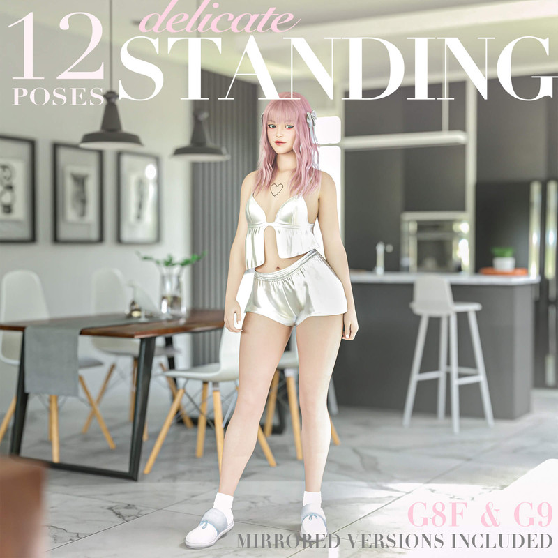 Delicate Standing Pose Pack