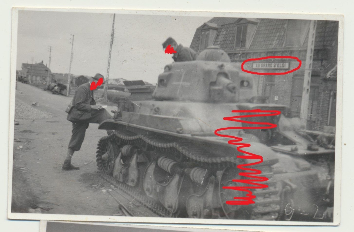 Frankreich französischer Panzer Typ Char Renault