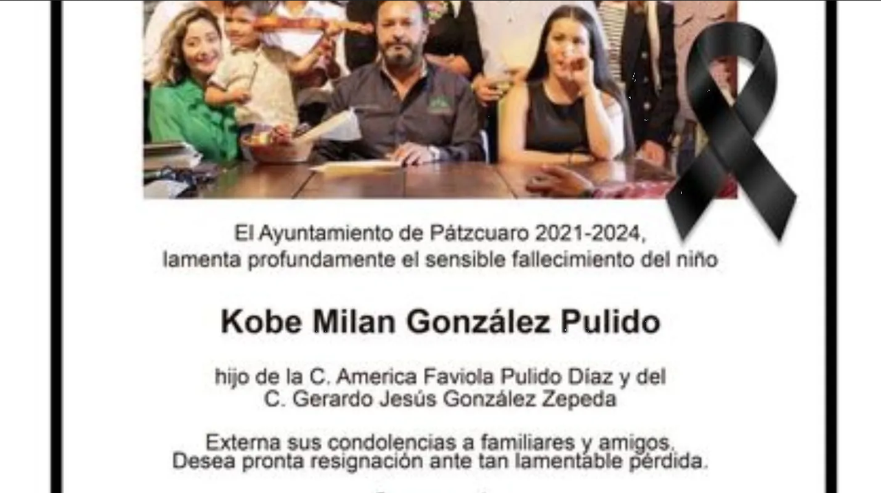 El niño viral Kobe, quien dijo que Pátzcuaro se parece a Londres ha muerto