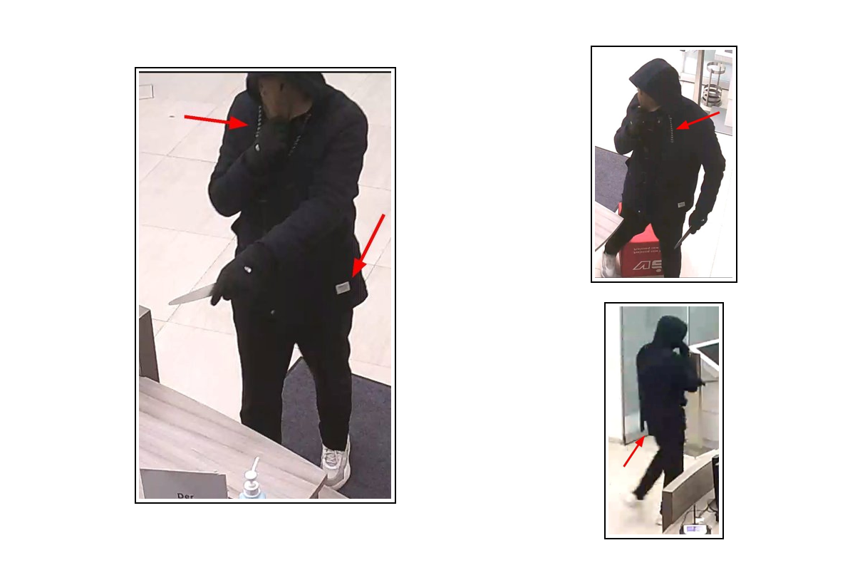 
Messer - Polizei Konstanz: Villingen-Schwenningen  - Bewaffneter Banküberfall