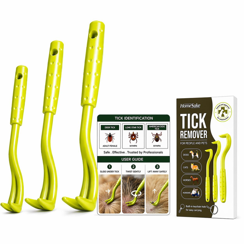 Homesake Tick Remover Tool 3 Pack