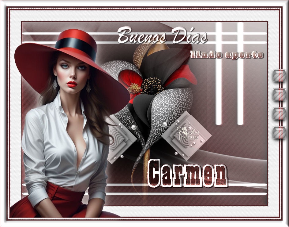 BUENOS DIAS SOMBRERO FRANCES