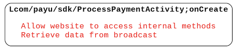 WebView injection behavior map