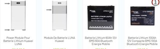 Les batteries lithium