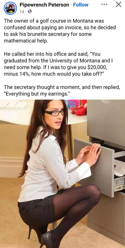 Secretary Joke