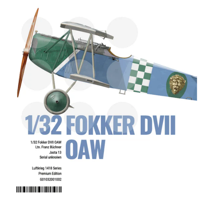 1/32 - Fokker D.VII OAW 3D printed kit by Gothaforce - released