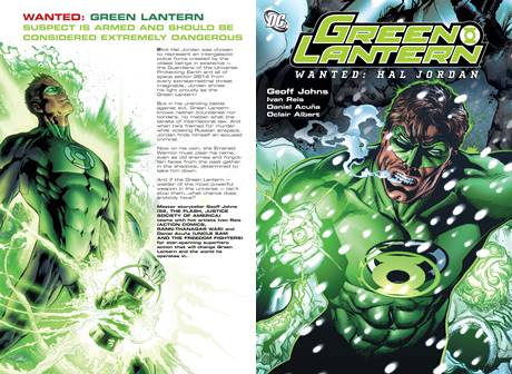 Green Lantern - Wanted - Hal Jordan (2007)