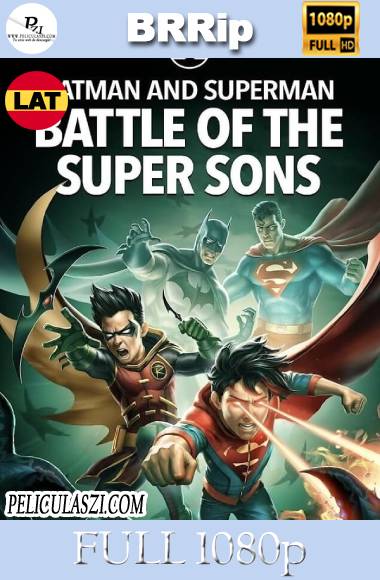 Superman y Batman: La batalla de los Superhijos (2022) Full HD BRRip 1080p Dual-Latino