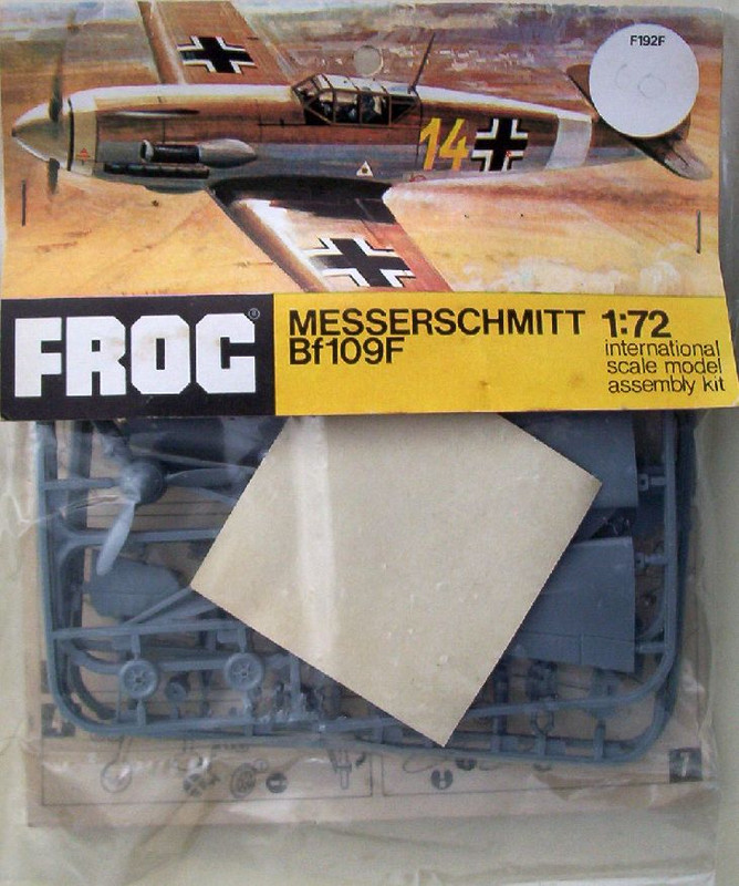 Frog 72 Messerschmitt Bf 109F
