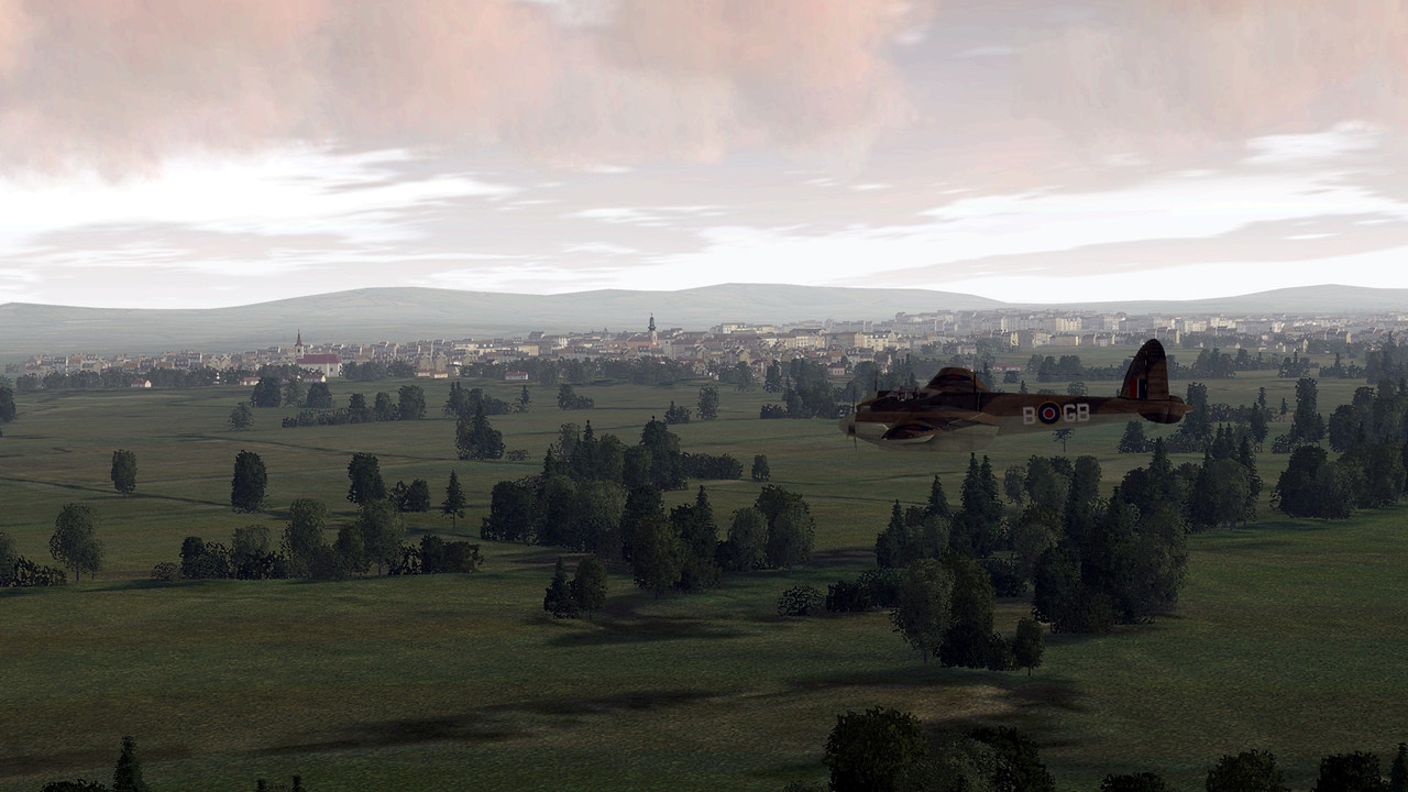 low level over france