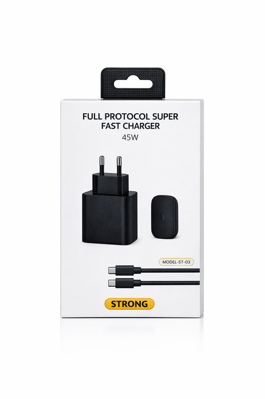 شاحن سريع بقوة 45W