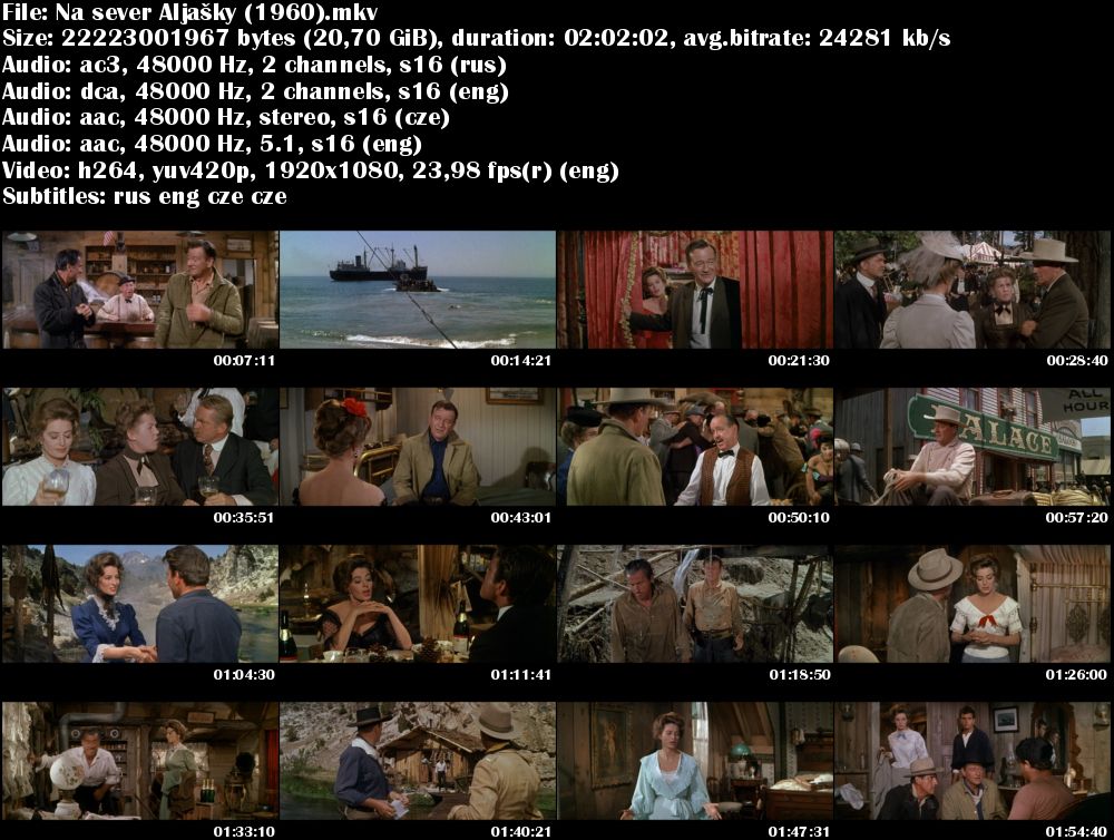 Re: Na sever Aljašky / North to Alaska (1960)