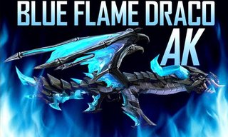 AK47 Blue Flame Draco