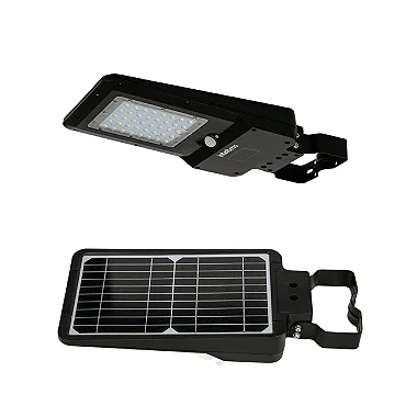 Luminária Solar Integrada em ambiente externo