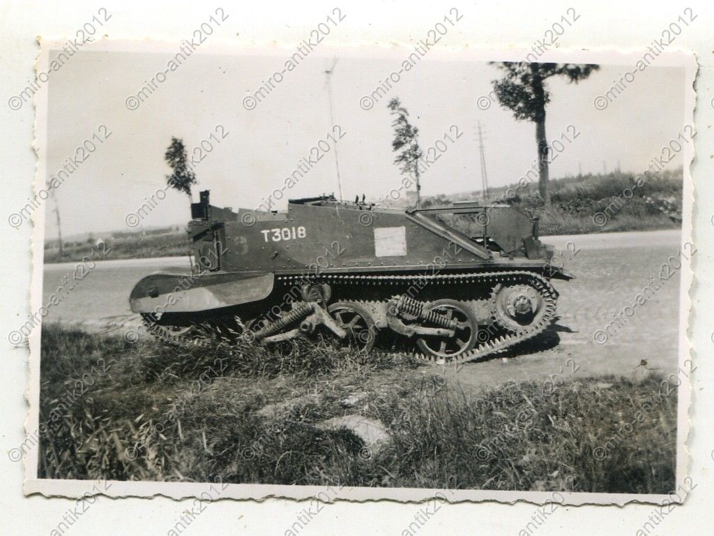 Foto, Wehrmacht, Beute, Schlepper, Dünkirchen, F