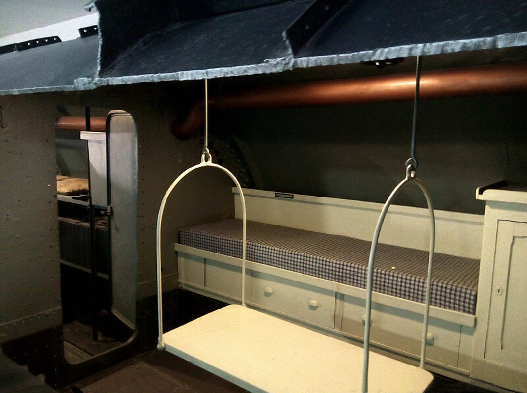 SMS U-1 офицерская каюта