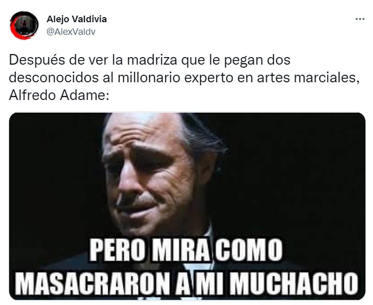 Video: Alfredo Adame recibe golpiza de mujer en pelea callejera