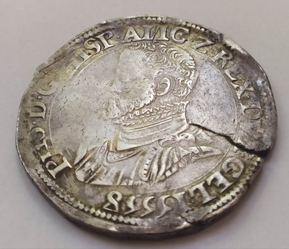Felipe II Escudo de Gúeldres - La Moneda Eterna Felipe-II-1-Escudo-de-G-eldres-1558-anv-2