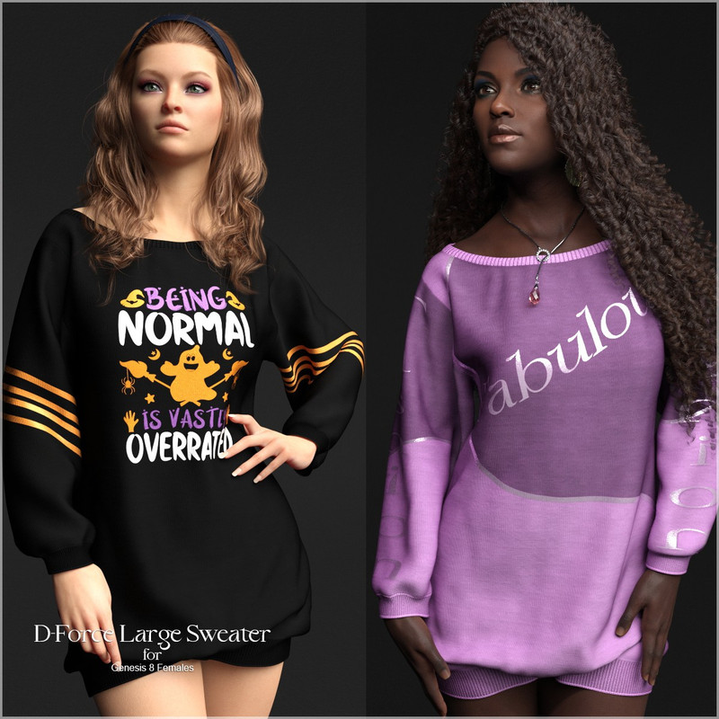 D-Force Large Sweater for G8F and G8.1F
