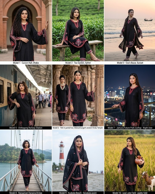 Puja Special Three Piece