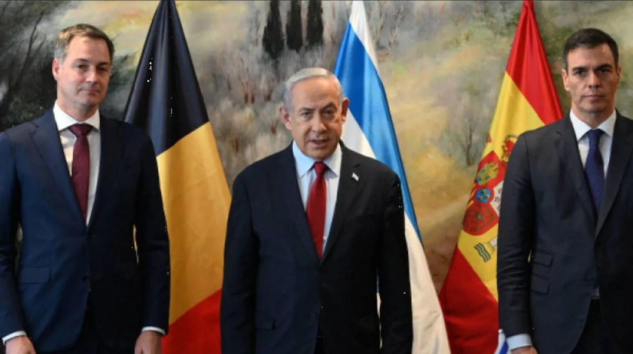 Israel reprende a embajadores de Bélgica y España, hablaron de 'matanza' en Gaza