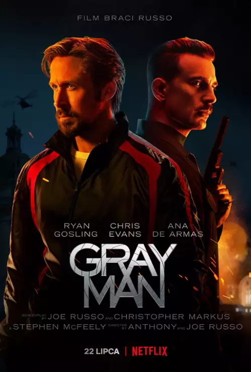 Gray Man / The Gray Man (2022) PL.1080p.BRRip.H264.AC3-d11 / Lektor PL