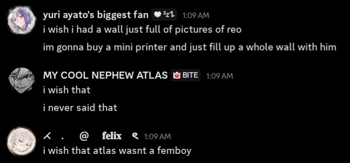 Felix took this photo
