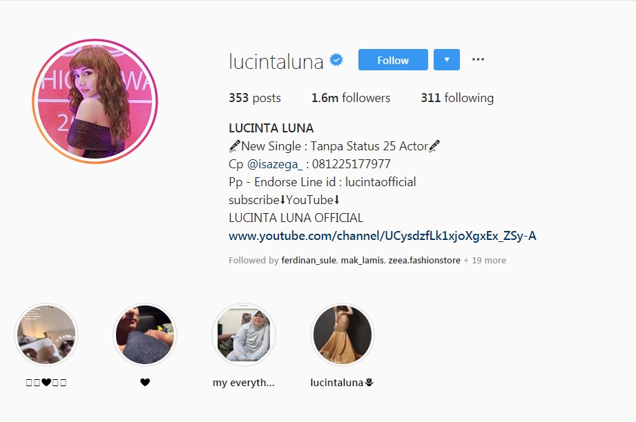 Cindy Luna Instagram